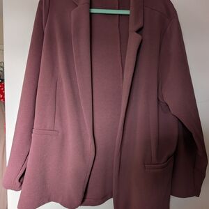 Women's Blazer Jacket in Purple